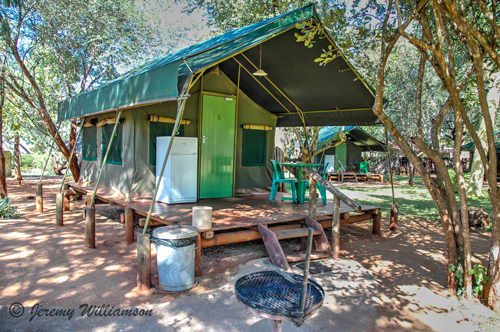 Crocodile Bridge Rest Camp Self-catering Safari Tents Kruger National Park South Africa Big Five Safari