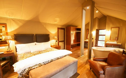 Tented Bedroom - Kapama Buffalo Camp