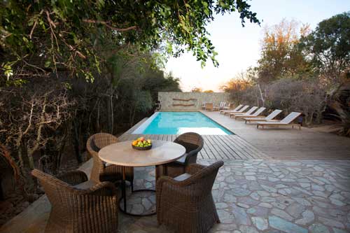 Pool Deck - Kapama Buffalo Camp