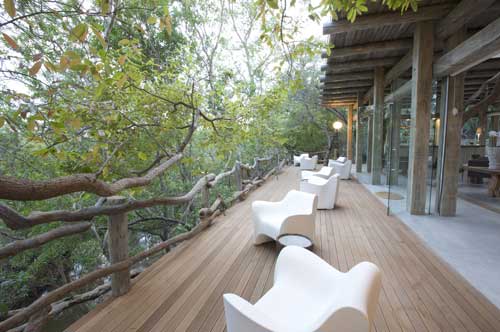Lounge viewing deck - Kapama Karula, Kapama Private Game Reserve